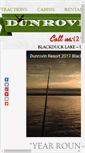 Mobile Screenshot of dunrovin-resort.com